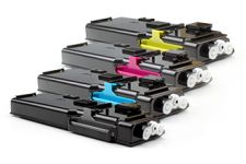 Compatibil cu Dell 593-11119-22 Toner HOT-SET (1xBk, 1xC, 1xM, 1xY) 4 Buc