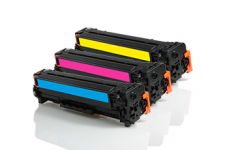  HP CE411A - CE413A Toner HOT-SET (C, M, Y) 3 Buc