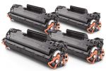 Compatibil cu HP CB435A / 35A Black Toner HOT-SET 4 Buc