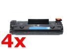 Compatibil cu HP CE278A XXL Toner Black HOT-SET 4 Buc