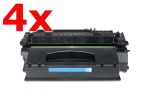 Compatibil cu  HP Q5949X Toner Black economy set (4 x 6000 pag)