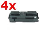 Compatibil cu Kyocera TK130 Toner Black HOT-SET 4 Buc