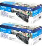 Original Brother TN-329C Toner Cyan Doublepack