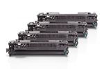 Compatiil cu HP CE505A / 05A Toner Black HOT-SET (4 Buc)