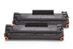 Compatibil cu HP CB435A / 35A Black Toner Double Pack 2 Buc