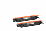 HP CE310AD Black-2x1200pag  ECO-OEM Toner/1025K-2