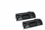 HP CE505AD Black-2x2300pag  ECO-OEM Toner/505A-2