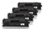 ECO-LINE HP CE505A / 05A Toner Black HOT-SET (4 Buc)