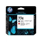 HP P2V97A PRINTHEAD 774 MATTE BLK/CH RED Original