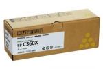 Original Ricoh 408253 / SPC360X Toner Yellow