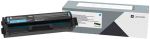 Lexmark 20N0H20 Toner HI Cyan 4.5K Original