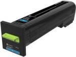 Lexmark 82K0U20 TONER CYAN ULTRA HY 55K Original