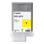 Canon PFI107Y INK TANK DYE Yellow Original