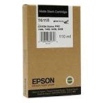 EPSON C13T611800 INK MATTE BK CTG 110ML Original