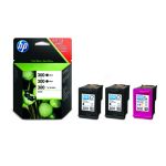 HP SD518AE INK 300 3/PACK Black/COLOR Original