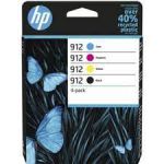 HP 6ZC74AE INK 912 CMYK 4-PACK