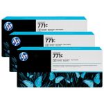 HP B6Y37A INK 771C 3/PK 775-ML Photo Black Original