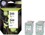 HP C9505EE INK 344x2P TRICOL CART DJ5740 Original