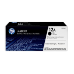 HP Q2612AD Toner 12A DUAL PACK Black Original