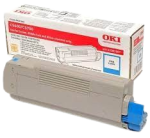 Original OKI 43381907 Toner Cyan