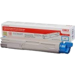 Original OKI 43459371 Toner Cyan