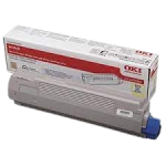 Original OKI 44059209 Toner Yellow