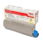 Original OKI 43324421 Toner Yellow