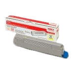 Original OKI 43487709 Toner Yellow