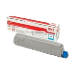 Original OKI 43487711 Toner Cyan