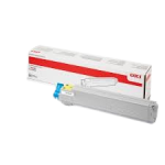 Original OKI 43837129 Toner Yellow