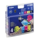 Brother LC1000BL INK DCP130C BK/C/M/Y Original