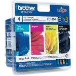 Brother LC1100 INK DCP185C BK/C/M/Y Original