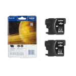 Brother LC1100BKBP2 INK DCP185C TWIN BK Original