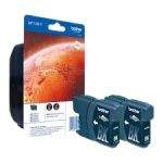 Brother LC1100HYBKBP2 INK TWIN HIGH BK Original