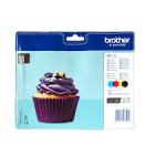 Brother LC123VALBP INK MFCJ4510DW BCMY Original