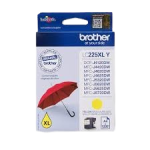 BROTHER LC225XLY INK HIGH YIELD 1.2K YEL Original
