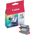 Canon BCI15C INK I70/I80/IP90 2/PK COL Original