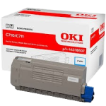 OKI Toner 46507615 / C712 Cyan 11.5K Original