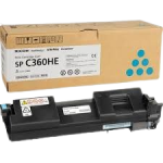 Original Ricoh 408185 / SPC360HE Toner Cyan