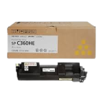 Original Ricoh 408187 / SPC360HE Toner Yellow