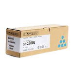 Original Ricoh 408189 / SPC360E Toner Cyan