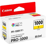 Canon PFI1000Y INK TANK Yellow Original