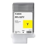 Canon PFI107Y INK TANK DYE Yellow Original