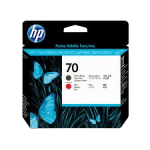 HP C9409A INK 70 MATTE BK  RED PRINTHEAD Original