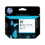 HP C9460A INK 91 Printhead Matte BK Cyan Original