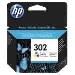HP F6U65AE INK 302 TRI-COLOUR Original