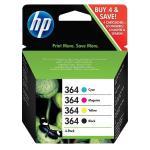 HP N9J73AE INK 364 CMYK COMBO 4-PACK Original
