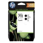 HP P2V31A 711 INK 80ML BLACK 2-PACK Original