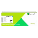 Lexmark 24B6512 Toner XC8160 Cyan 50K Original
