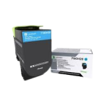 Lexmark 71B0H20 Toner CS31/41/51X Cyan HIG Original